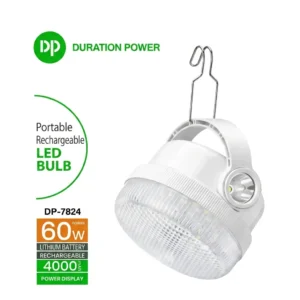 چراغ اضطراری و لوستر شارژی ۶۰ وات دی پی مدل DP-7824