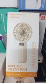 پنکه شارژی قابل حمل MS-108 با نمایشگر دیجیتال 10 سرعته - Image 3