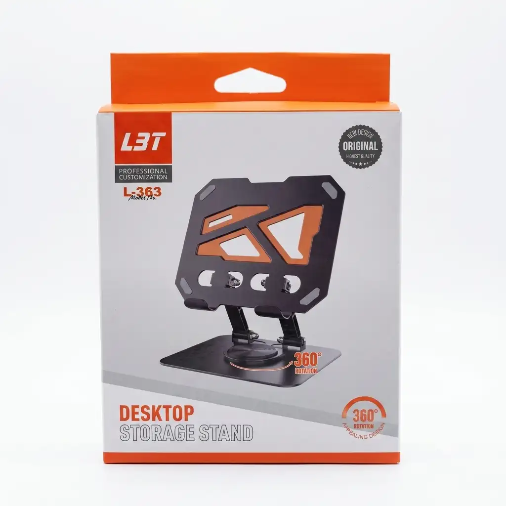 holde4r felezi laptop 2 استند رومیزی تبلت و موبایل L3T مدل L-363 - Image 1