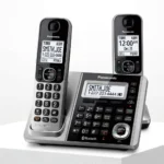 تلفن بی سیم پاناسونیک مدل KX-TGF372S دو گوشی | Link2Cell و منشی تلفنی