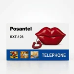 تلفن رومیزی فانتزی طرح لب پوسانتل مدل Posantel KXT-108