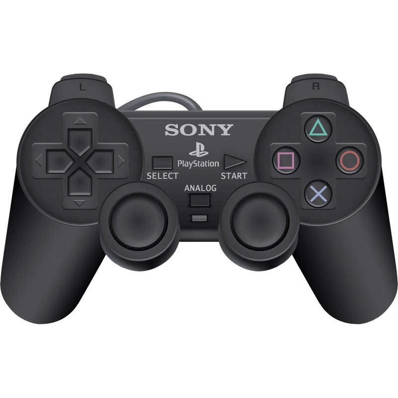 حس2 یشسفث دسته بازی پلیاستیشن ۲ سونی مدل DualShock 2 - Image 1