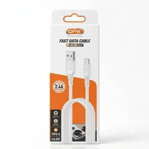 کابل تایپ سی فست شارژ OFYI مدل CA-20T طول 1 متر