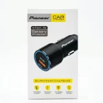 شارژر فندکی پایونیر Pioneer 43W دو پورت (PD 25W + QC3.0)