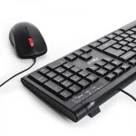 کیبورد و ماوس سیم دار رویال Royal RKM-720 با حروف فارسی