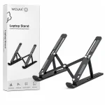 پایه لپ‌تاپ WOLFA مدل W.H07 | ۷ سطح تنظیم ارتفاع + جمع‌شونده