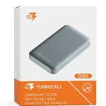 پاوربانک مگ سیف ظرفیت 10000 توربوسل TURBOCELL D381 - Image 3
