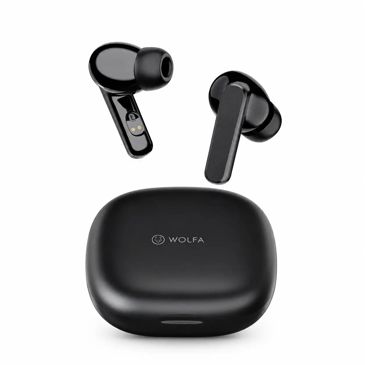 wolfa wap01 هدفون بیسیم WOLFA مدل W.a.p01 – حذف نویز ANC و کنترل لمسی - Image 1